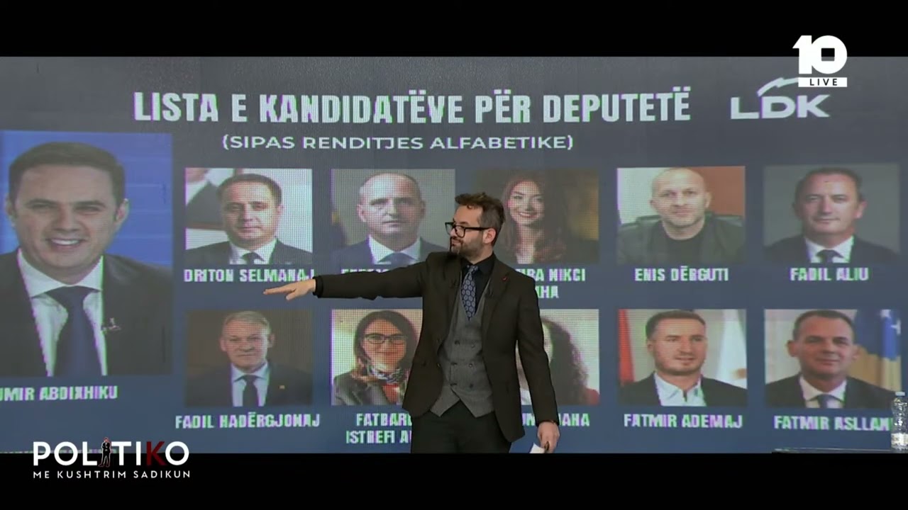“Lista e kandidatëve për deputet të LDK-së’ / Si po cilësohet kjo me emra të ri?