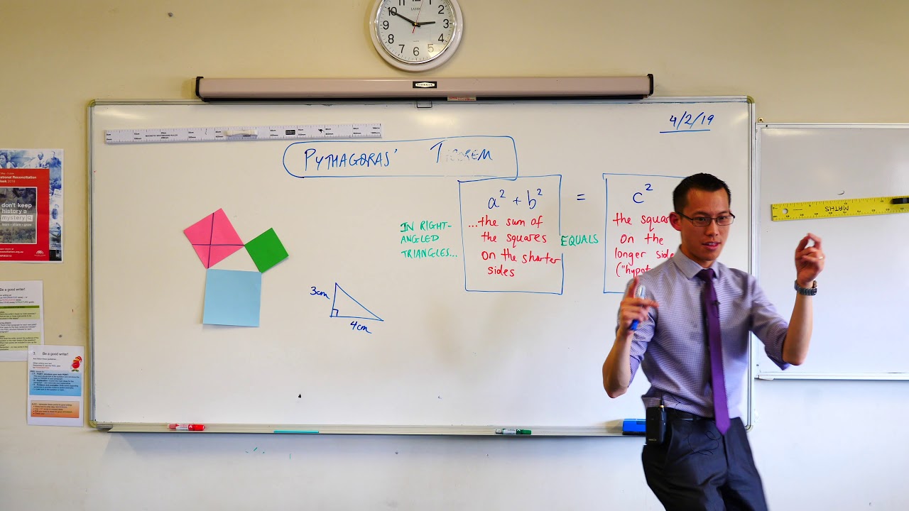 Pythagoras' Theorem (3 of 3: Summary)