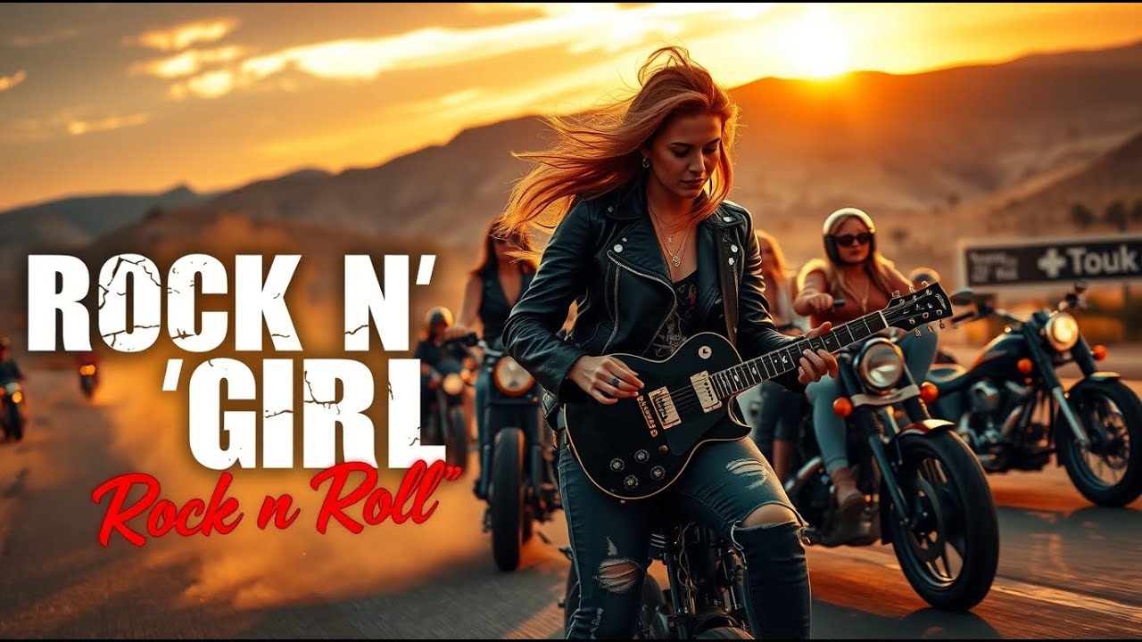 Best Rock n Girls 🔥 She Rocks the World &ndash; The Anthem of Freedom