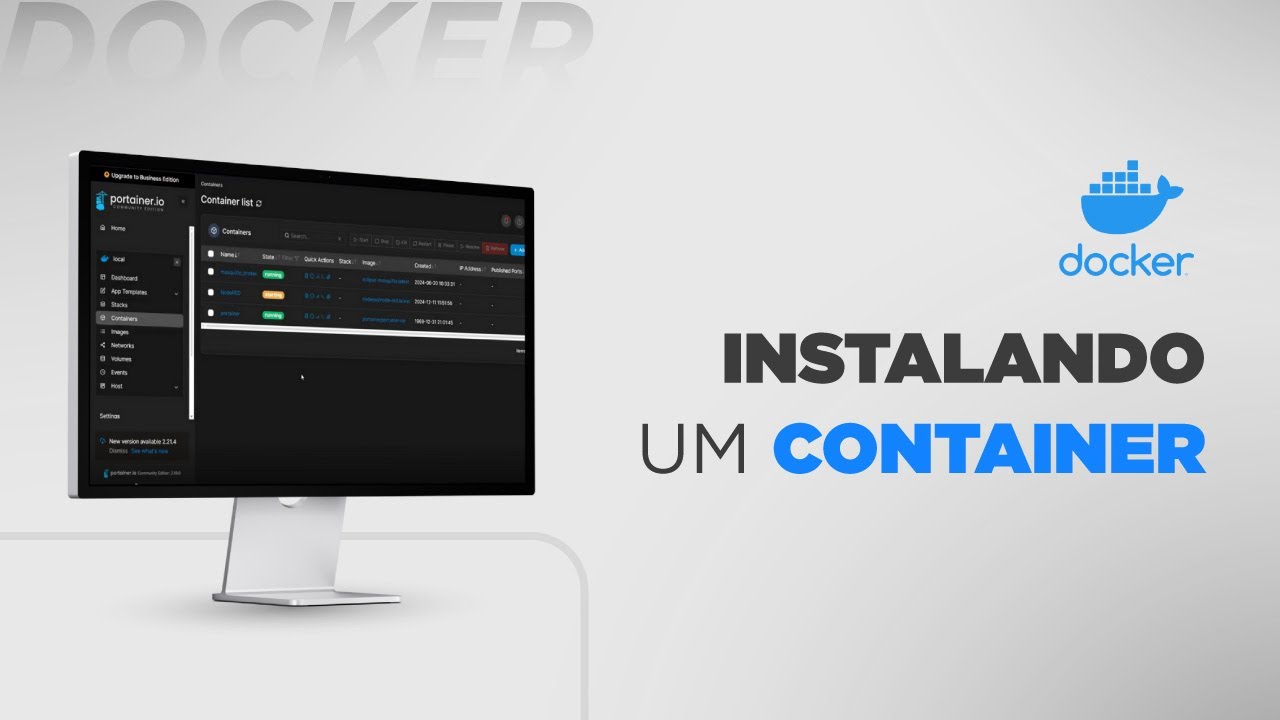 Docker #2 - Como fazer a instalação de um container