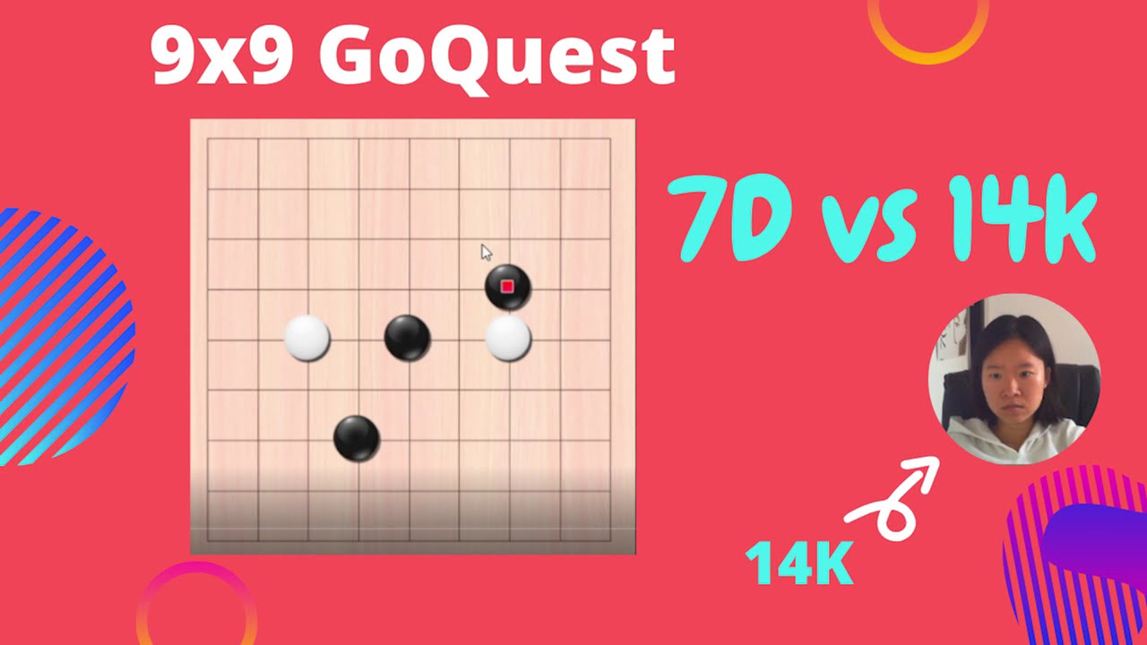 9x9 Go quest vs 7D