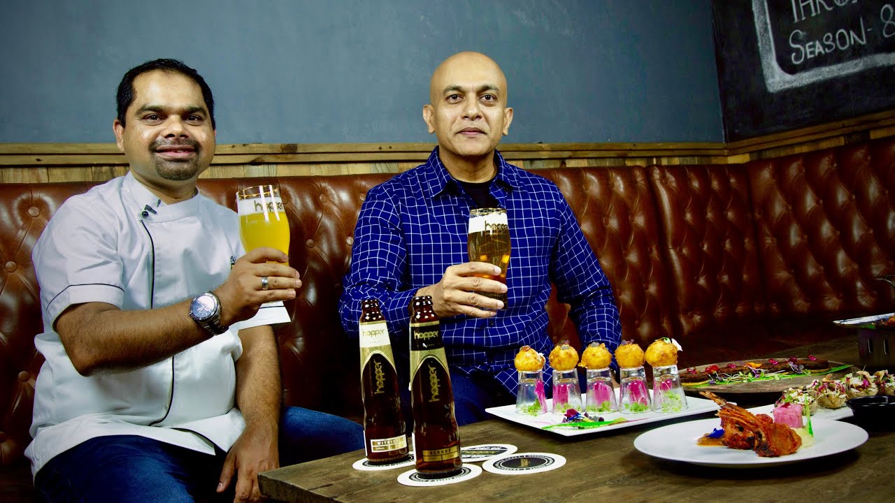 SUBZ GALOUTI KEBAB, PRAWNS BHEL TART, BARRAH KEBAB At  BLACK RABBIT, Bangalore |The Hoppetizer Trail