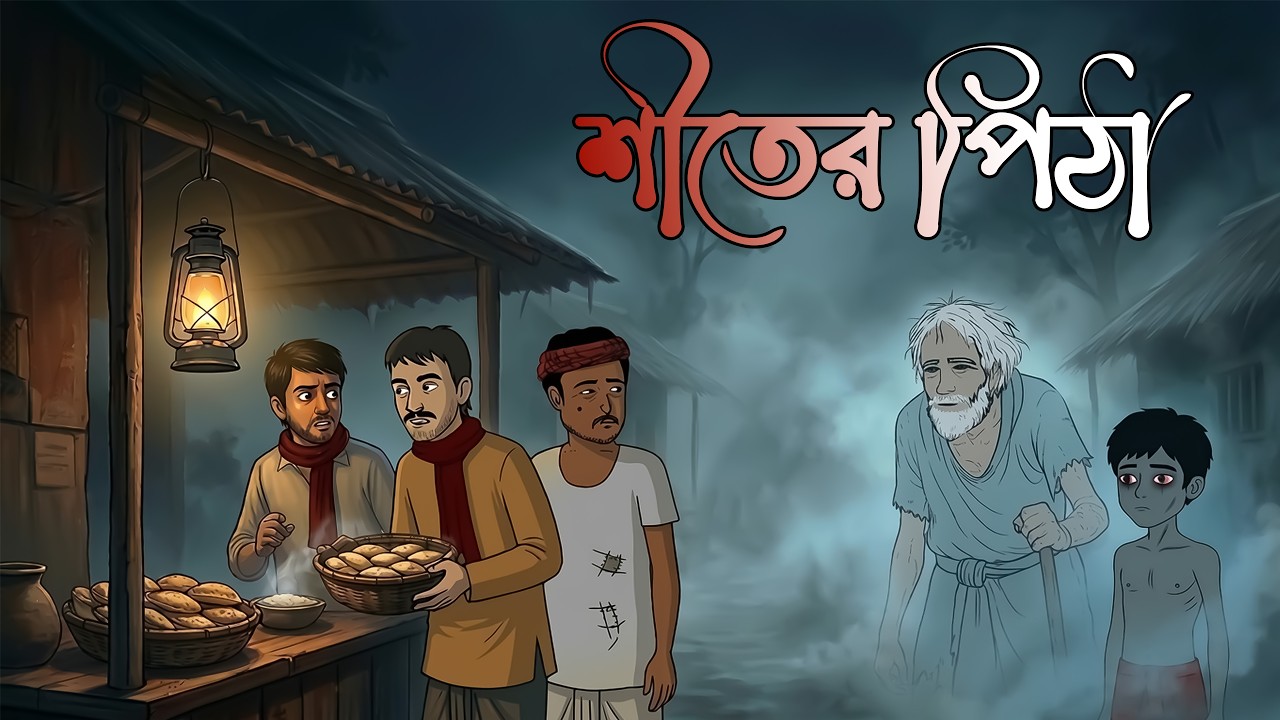 নরেন খুড়োর গল্প ৩ - বাংলা ভুতের কার্টুন গল্প | Bengali Horror Story | Bhuter Cartoon