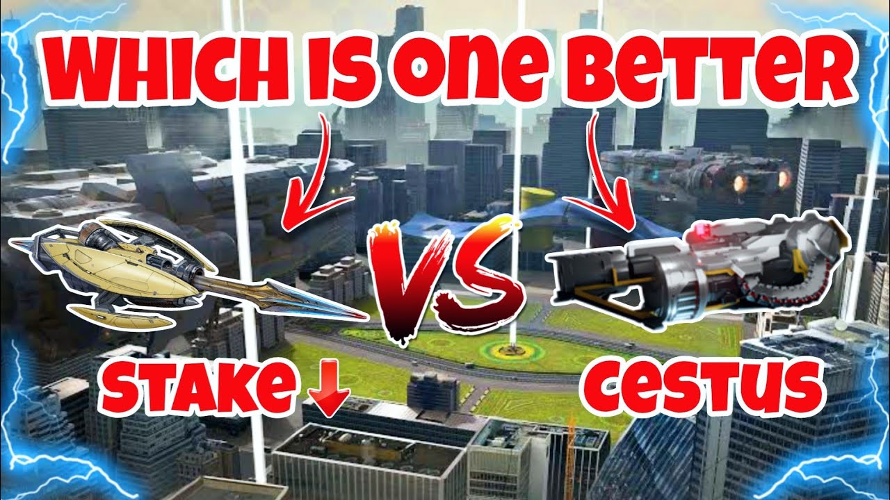 [WR] 🔥 [Nerf] Stake VS Cestus Weapon Comparison |War Robots|