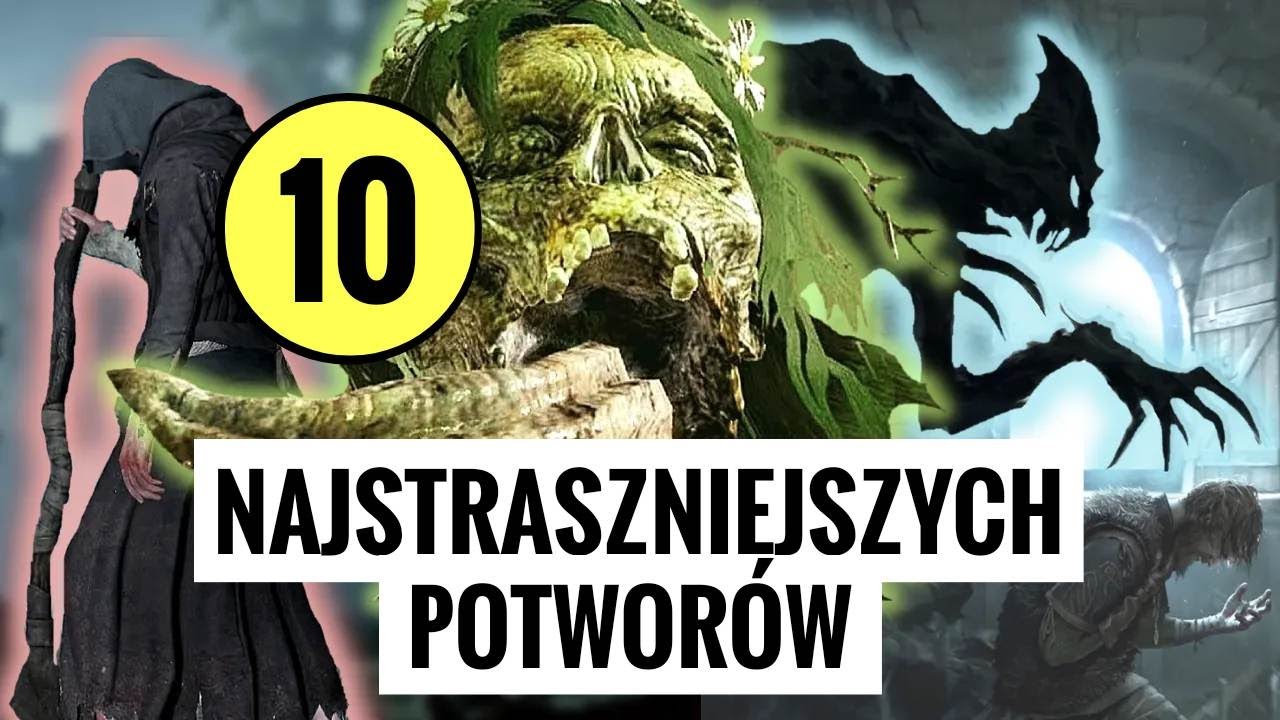 10 NAJSTRASZNIEJSZYCH POTWORÓW W WIEDŹMINIE