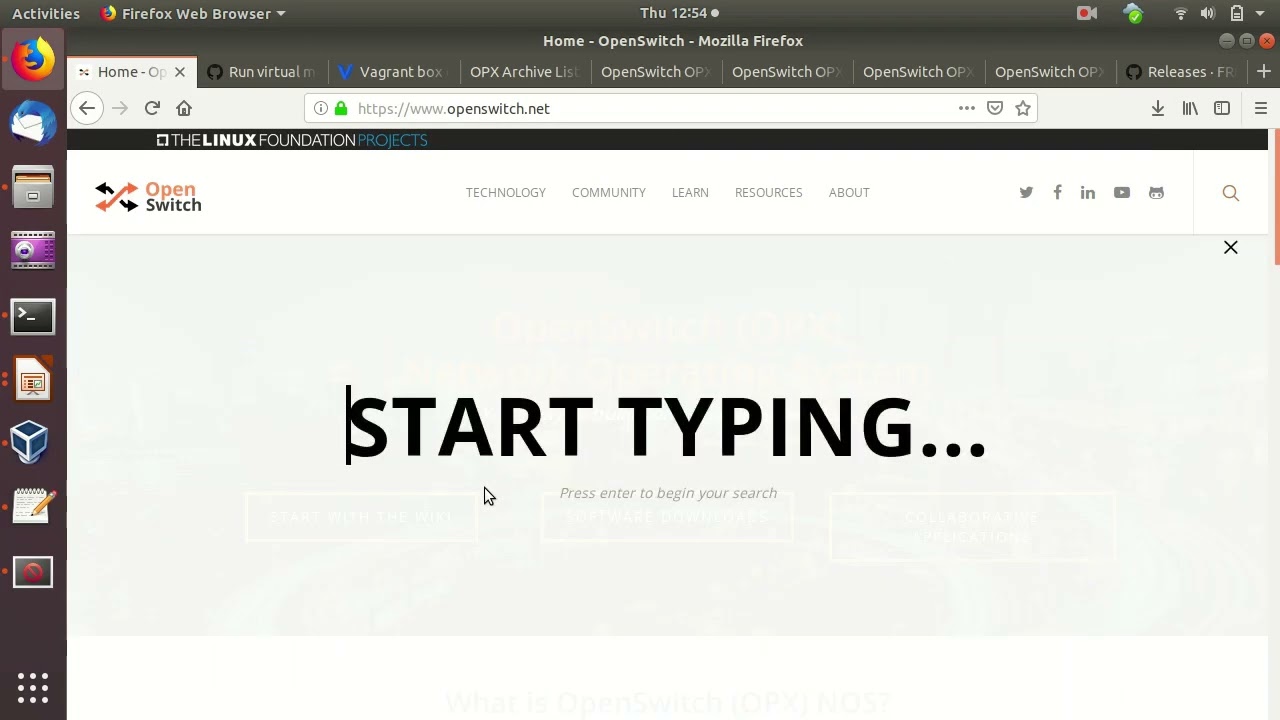 OpenSwitch OPX NOX Demo on Edgecore AS5712 Trident 2