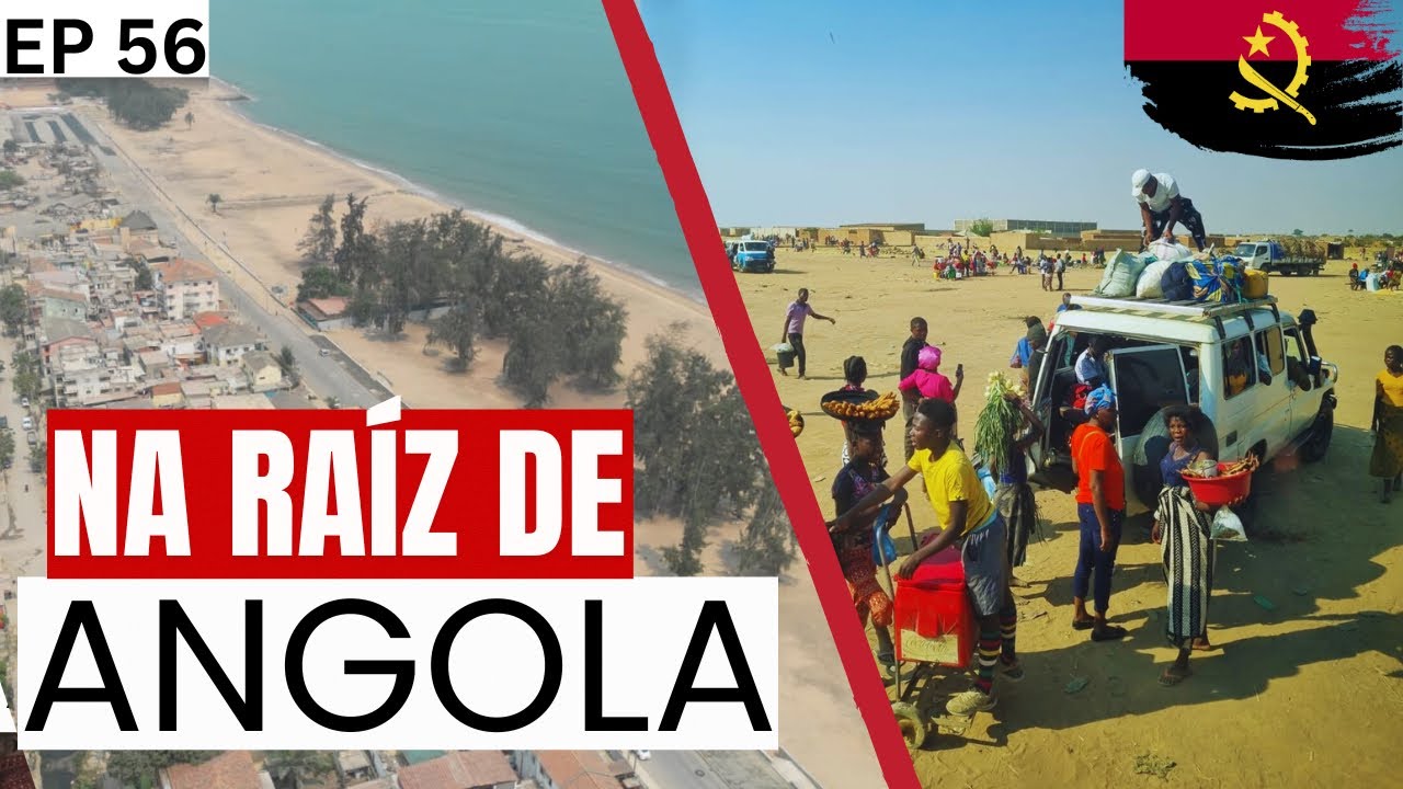 Viagem de Lubango para LOBITO em ANGOLA | Como é a restinga de Lobito na província de Benguela