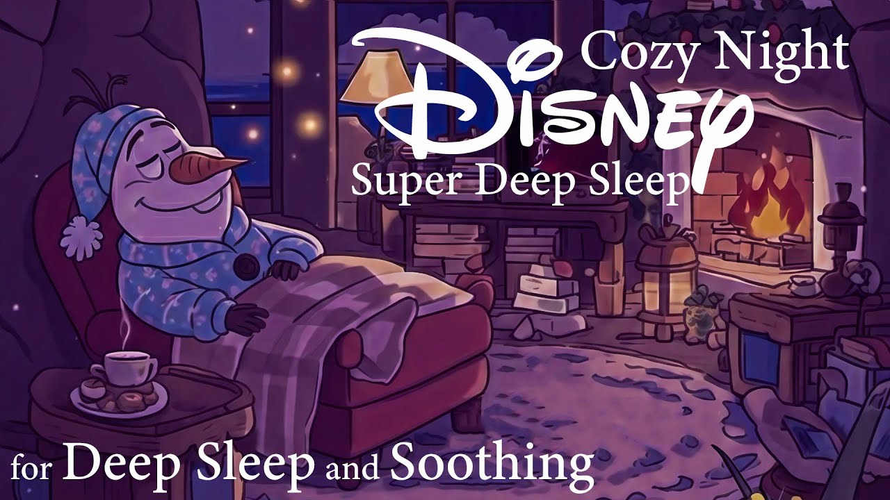 🌙 Cozy Night Piano for Deep Sleep | Disney-Inspired Soothing Music