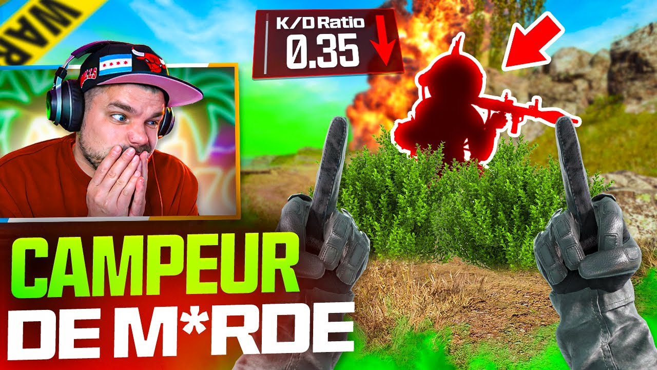 Sans commentaires... Un CAMPER RUINE MA GAME sur WARZONE