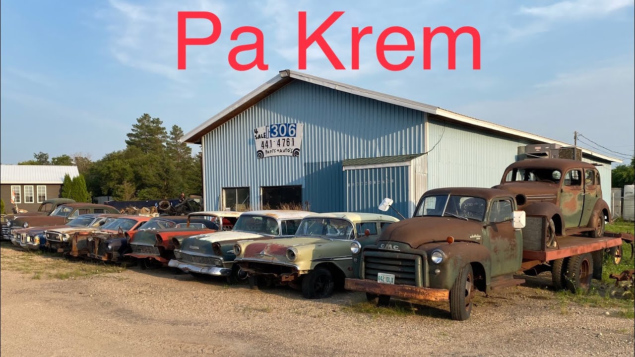 ￼ Канада, провинция саскачеван, старые машины . Canada, Saskatchewan, old classic cars.