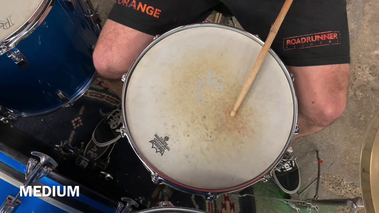 1970s Pearl 5x14 Model 4515 Chrome Over Brass Snare Drum