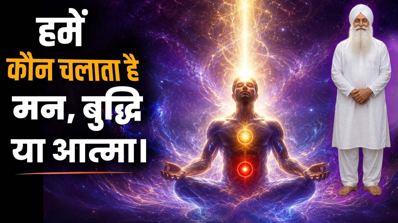 हमें कौन चलाता है - मन, बुद्धि, या आत्मा? Asli Controller Kaun?