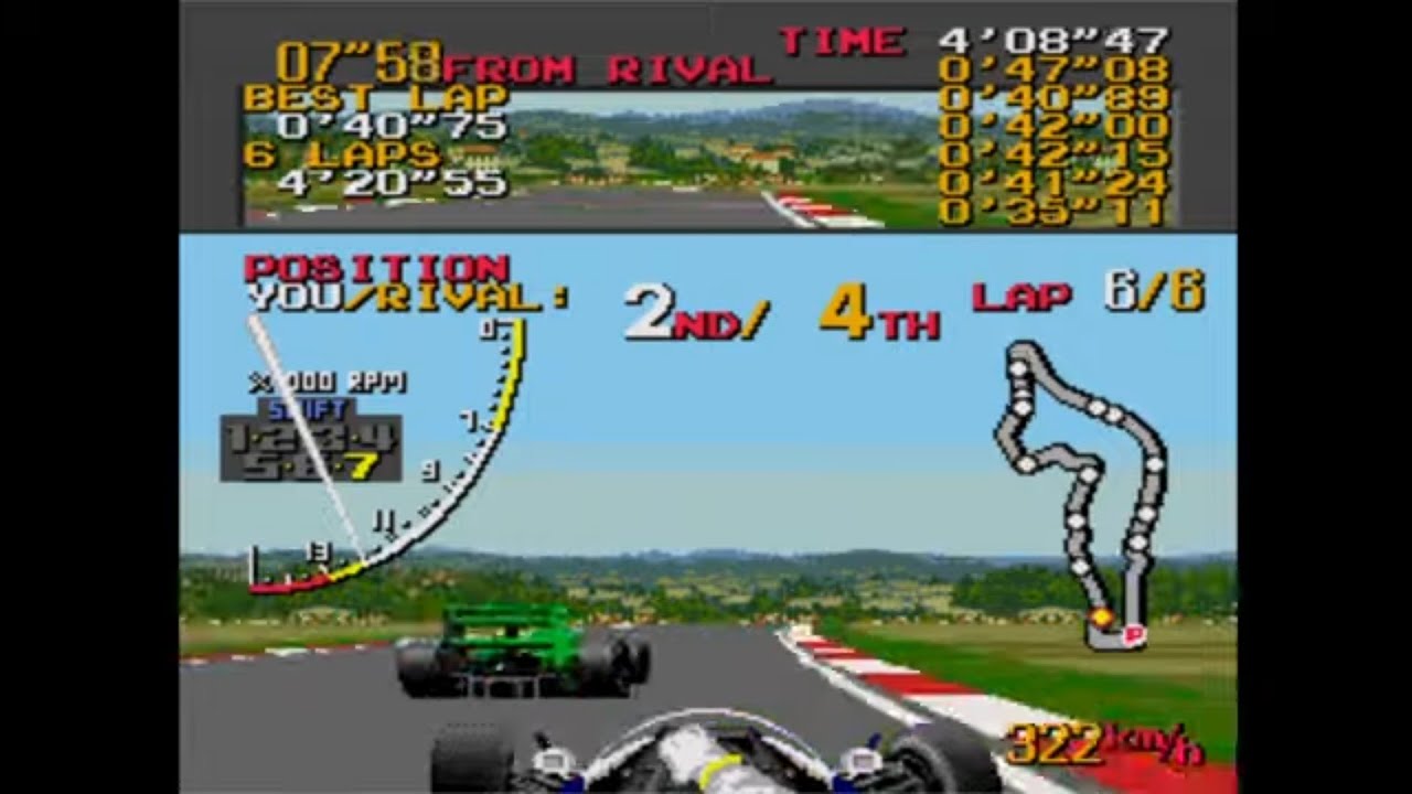 Ayrton Senna's Super Monaco GP 2 Playthrough