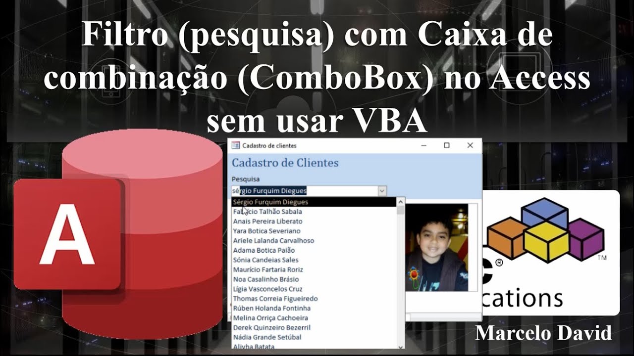 Filtro (pesquisa) com Caixa de combinação (ComboBox) no Access sem usar VBA