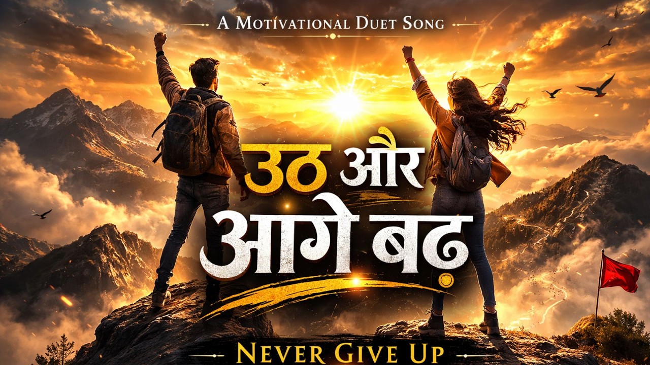 उठ और आगे बढ़ | Motivational Duet Song | Never Give Up | Hindi Inspirational Song 2026