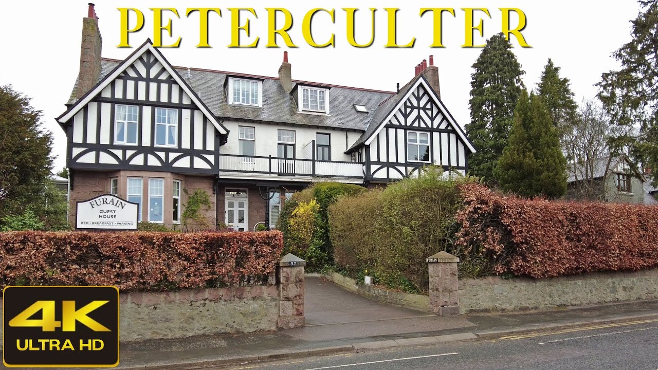 Peterculter Scotland Walking Tour 4K, March 2023