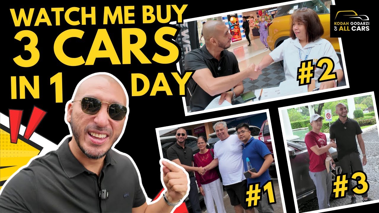 Watch Me Buy 3 Cars In One Day