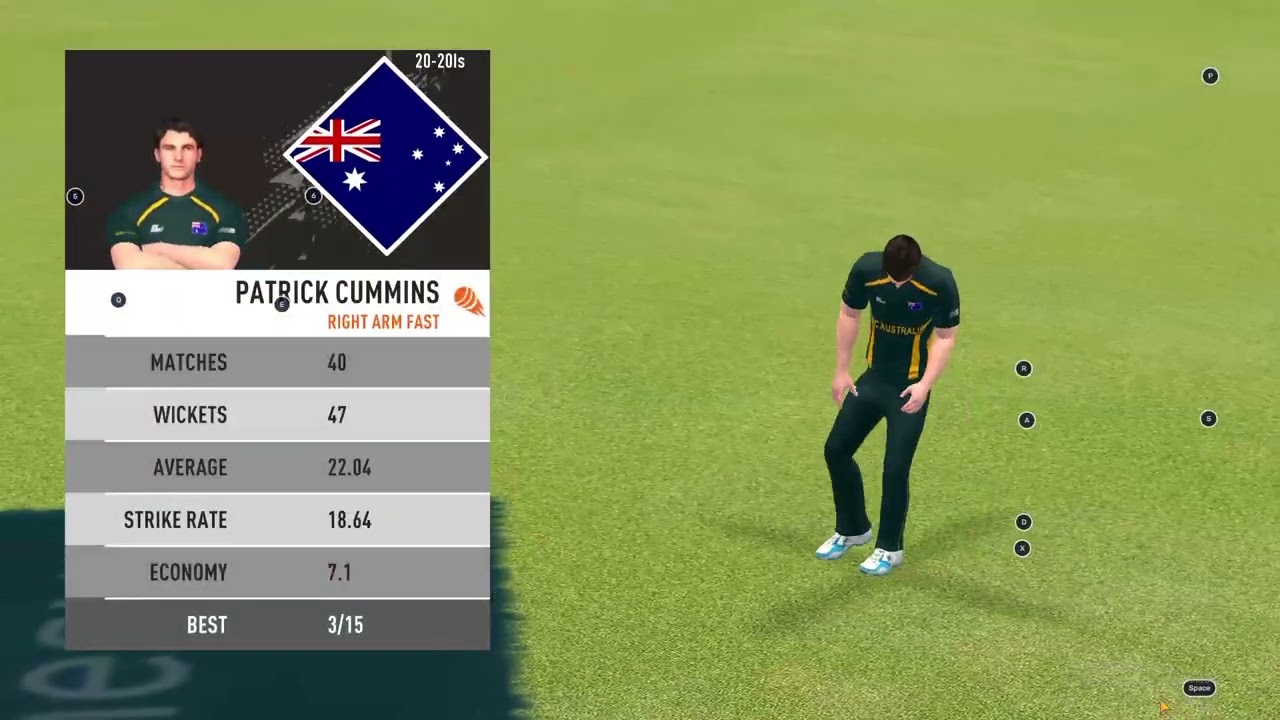 AUS vs IND (Expert)in RC SWIPE