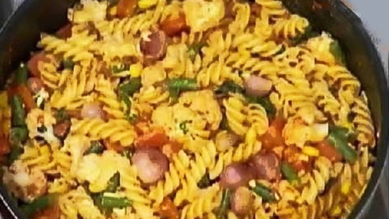 Vegetable Pasta Recipe By Sanjeev Kapoor | Easy Chunky Vegetable Pasta | Vegetable Pasta in HINDI