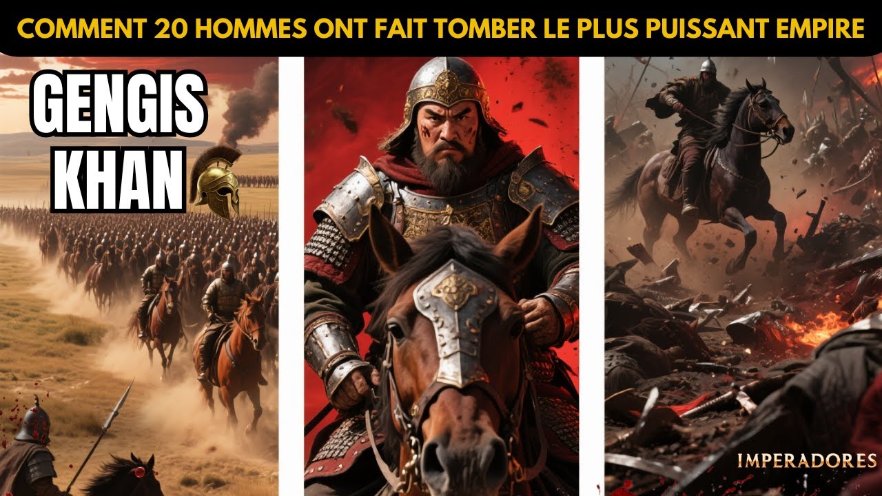 20 Hommes Contre un Empire : Le Secret de Gengis Khan pour Anéantir 60 Millions de Vies