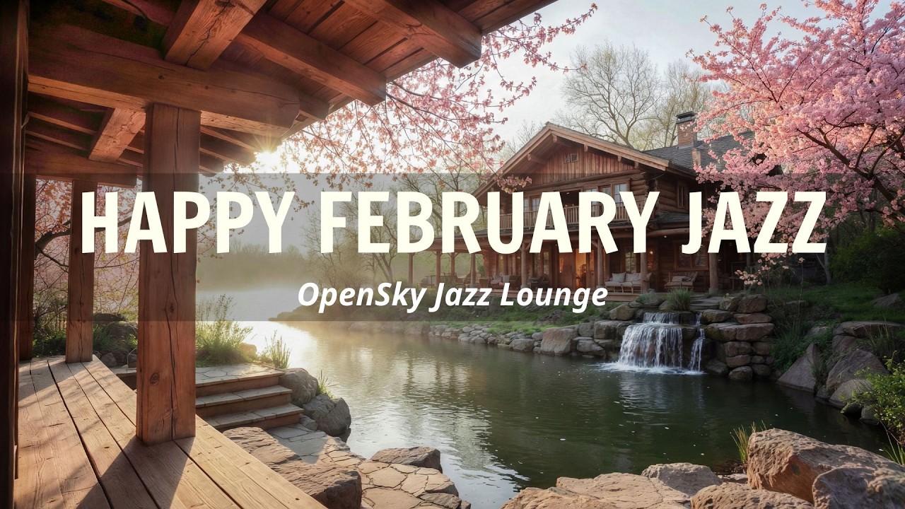 Peaceful February Morning Coffee Jazz ☕ Soft Piano Café Music for Study, Work & Cozy Relaxation