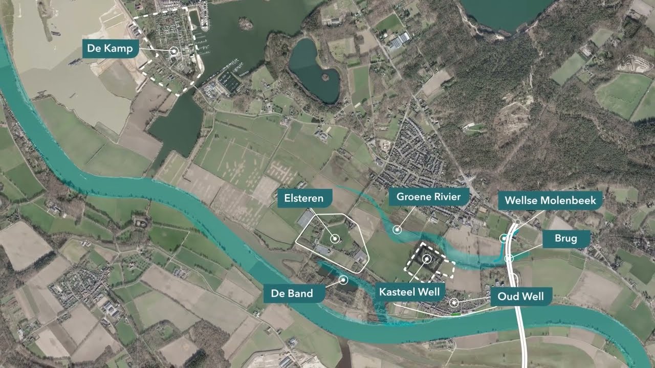 Start realisatiefase Gebiedsontwikkeling Groene Rivier Well