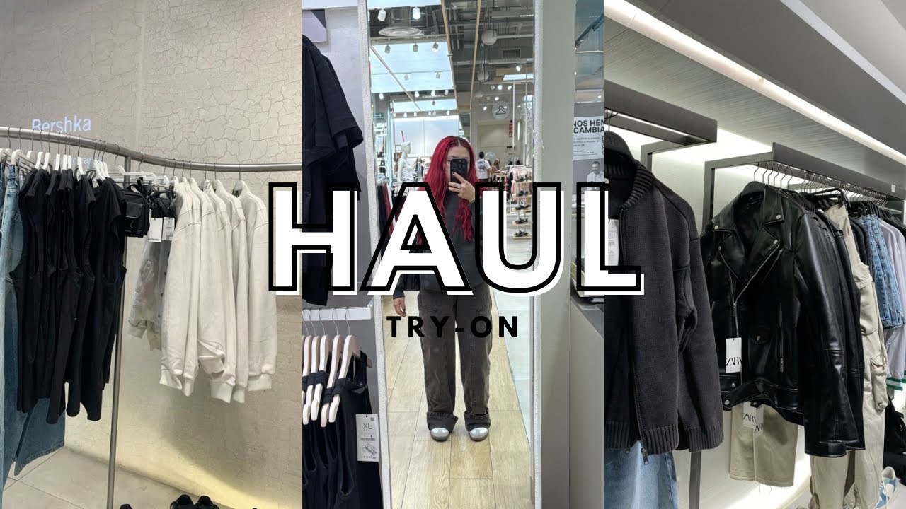 Try-on haul ✮⋆˙ | ropa de temporada de zara- bershka - pull&bear y más ˗ˏˋ ★ ˎˊ˗