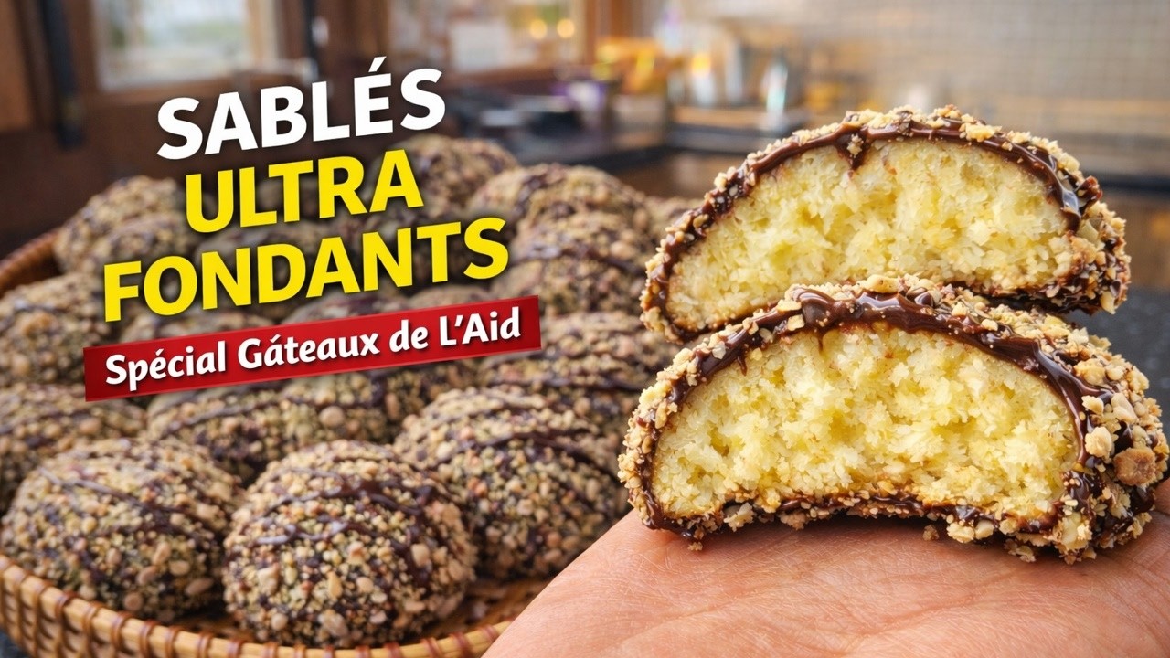 SABLÉS À LA MAÏZENA ULTRA FONDANTS 😍 SPÉCIAL AÏD