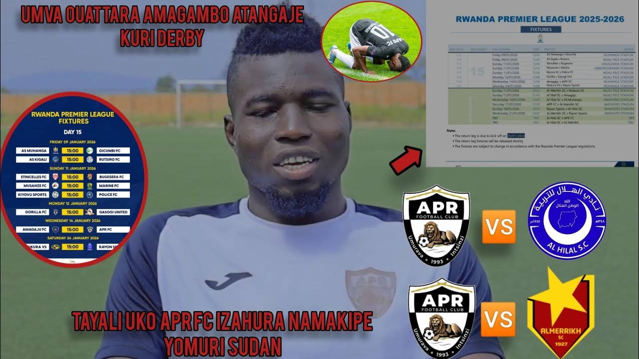 ⚪APR FC🆕⚫Ouattara 🇧🇫Aratangaje Kuri Derby🔥AL HILAL SC Na APR FC Na Al Merreckh uko zizacakirana✅