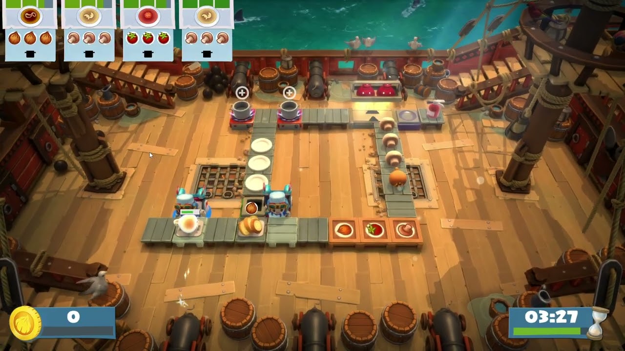 Nggak Bisa Ngelempar! 1-3 Overcooked All You Can Eat
