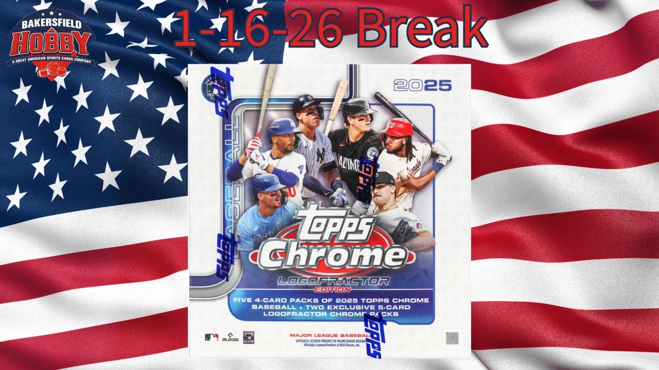 1-16-2026 2025 Topps Chrome Logofractor Break 