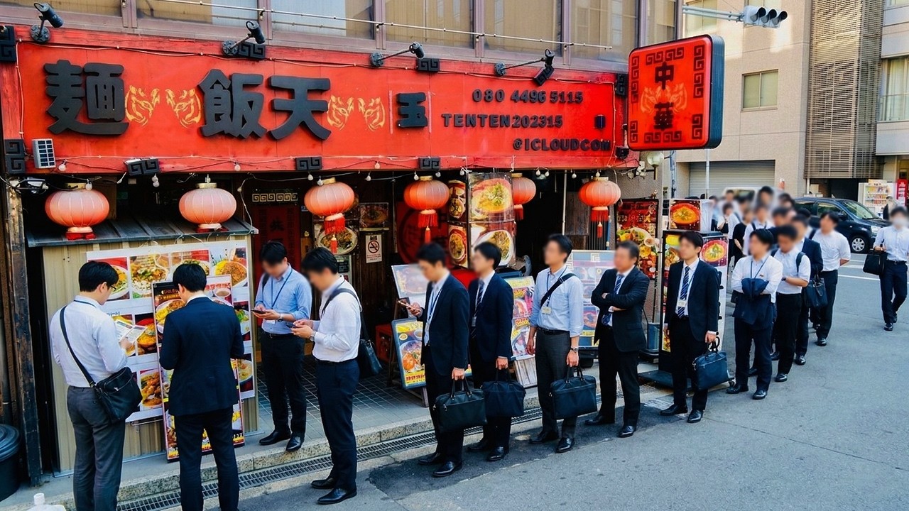 Serving 100 Salarymen in 1 Hour! Inside Japan&rsquo;s Busiest $6 Diner