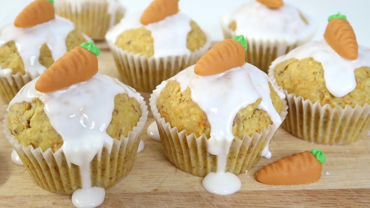 🥕 Saftige Karotten-Muffins | BESTES REZEPT 🥰 Perfekt f&uuml;r Geburtstag, Kita, B&uuml;ro . . .