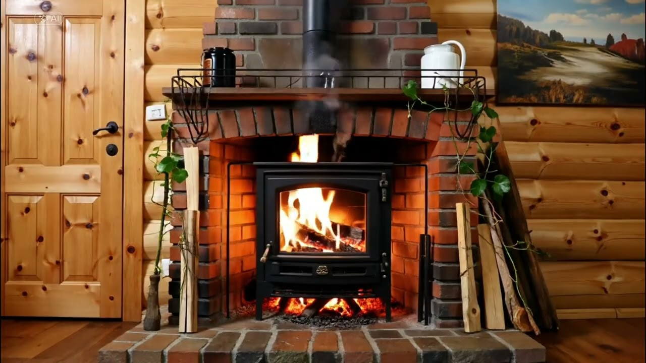 Sıcacık Şömine 🔥 2 Saat | Çıtırdayan Ateş Sesleri | Rahatlatıcı Şömine Videosu