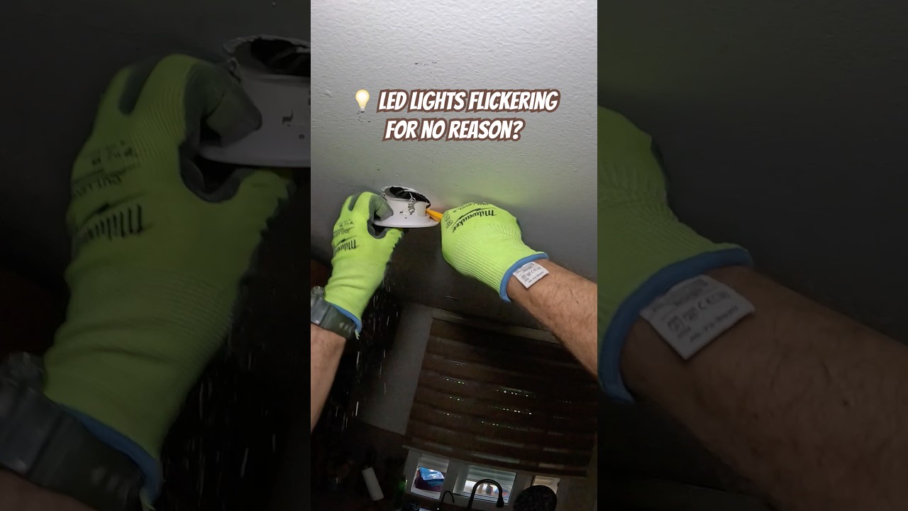 💡 LED lights flickering for no reason?