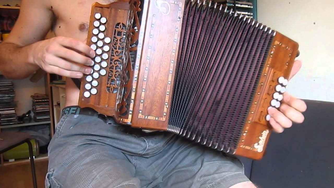 En Avant Blonde - Accord&eacute;on Diatonique (valse pour d&eacute;butants)