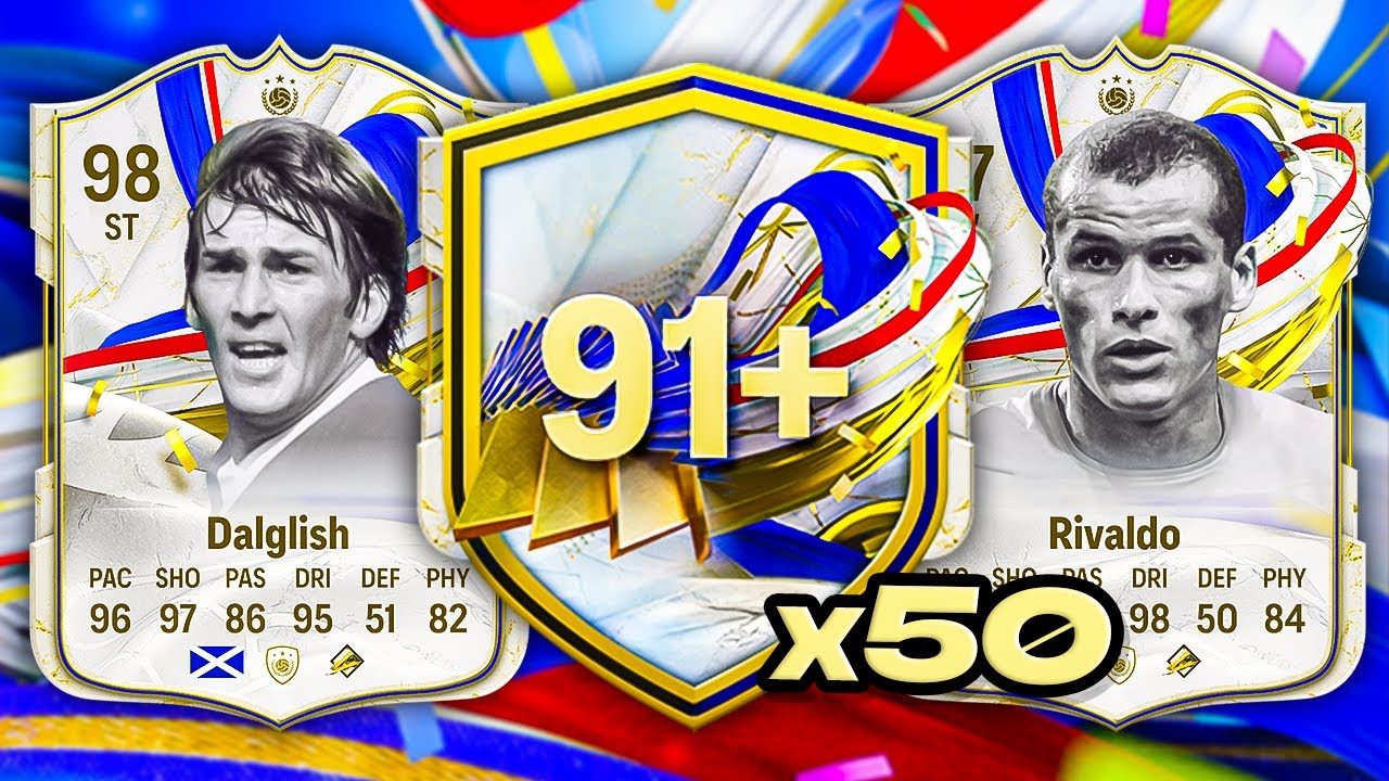 50x 91+ ICON PLAYER PICKS! 🥳 FC 24 Ultimate Team