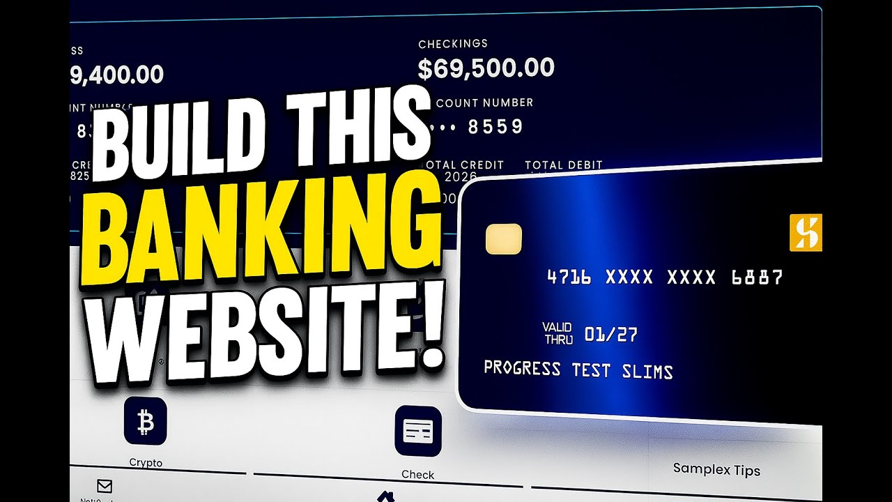 How to Build an Online Banking Website (Step-by-Step) | Best Online Banking Script 2025