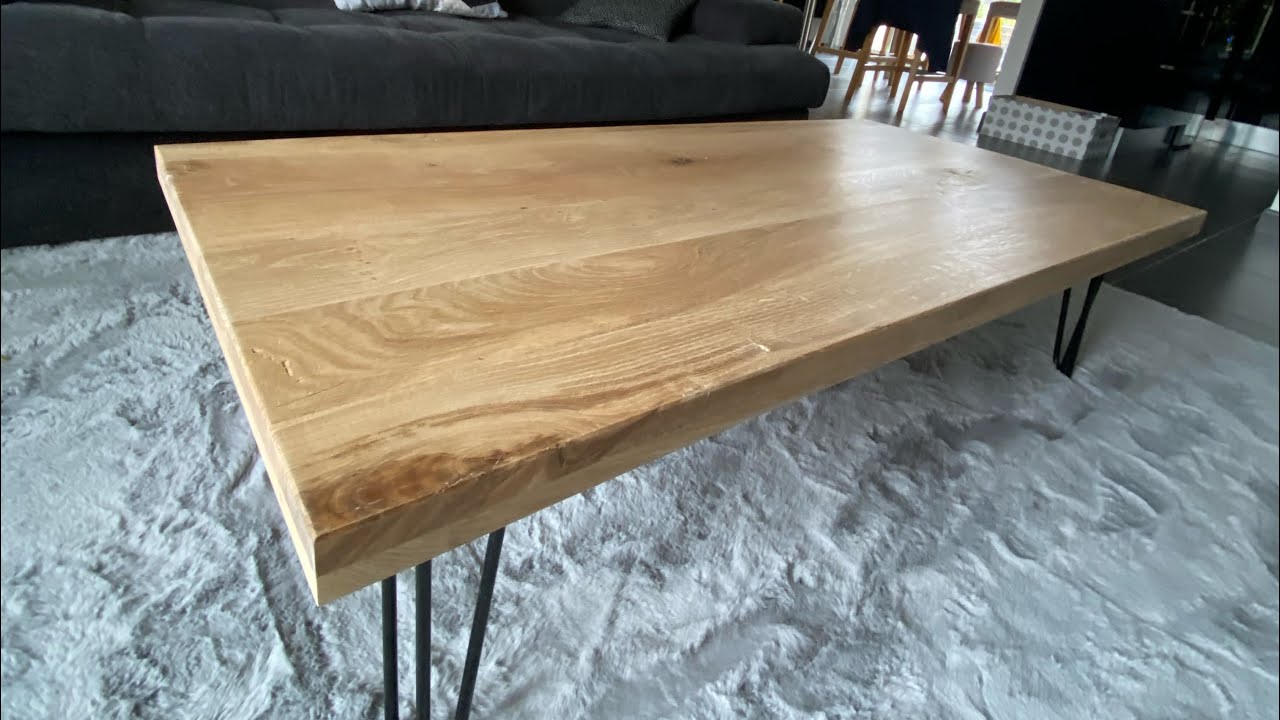 Réalisation Table en CHENE massif