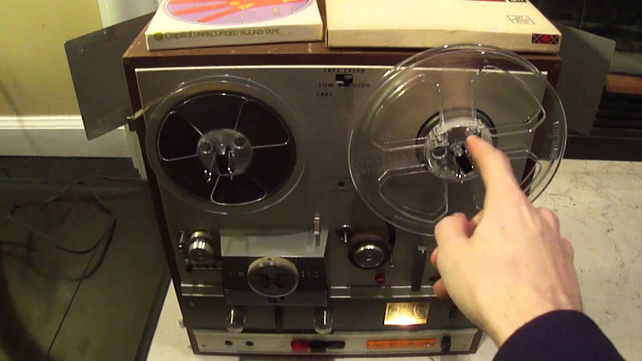 Akai X-1800SD Reel to Reel/ 8-track recorder (circa 1972)