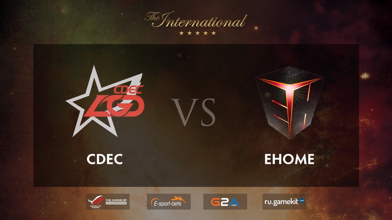 CDEC vs EHOME Game 4 (Part 1), Ti5 CN Qualifiers Final