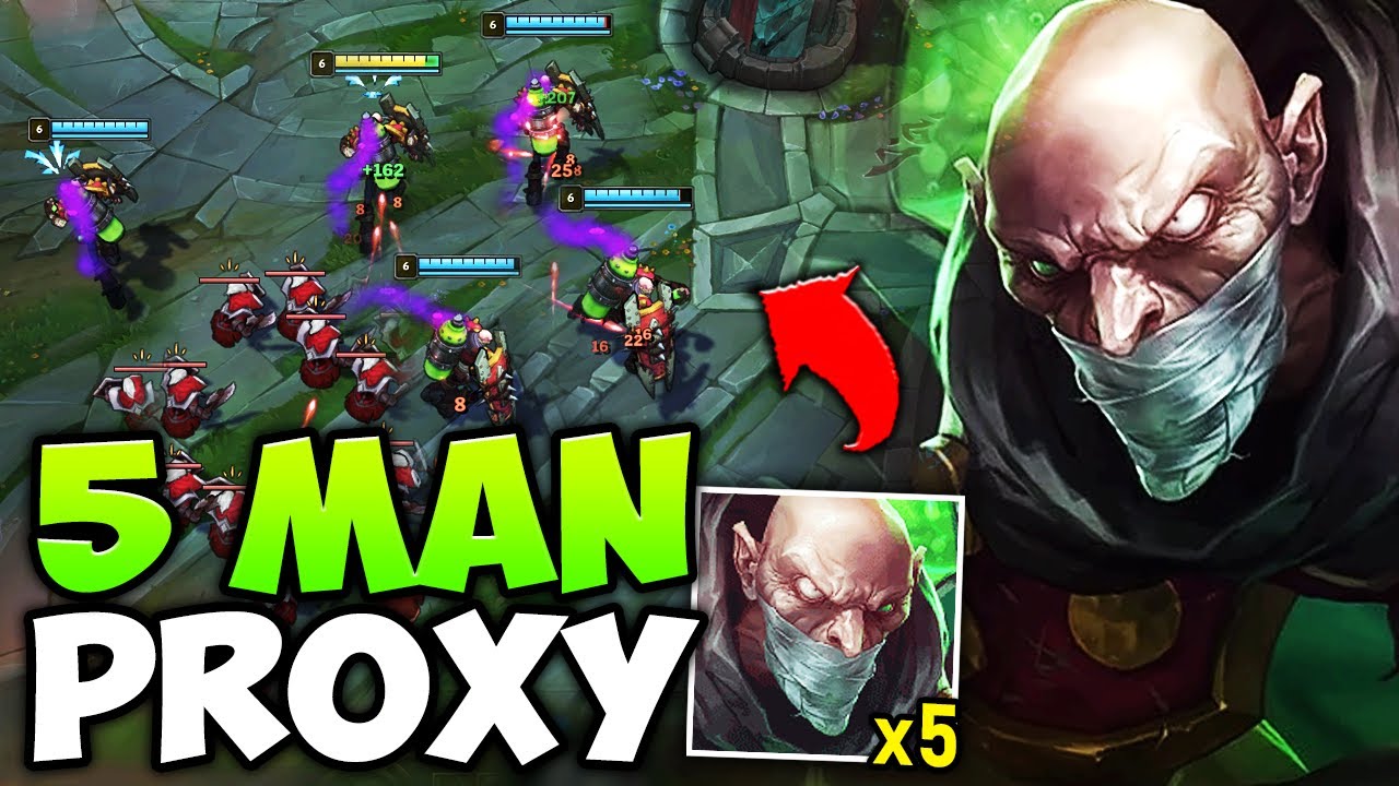 WHEN 5 SINGED PLAYERS BASE PROXY AT THE SAME TIME!! (ONE FOR ALL SINGED)