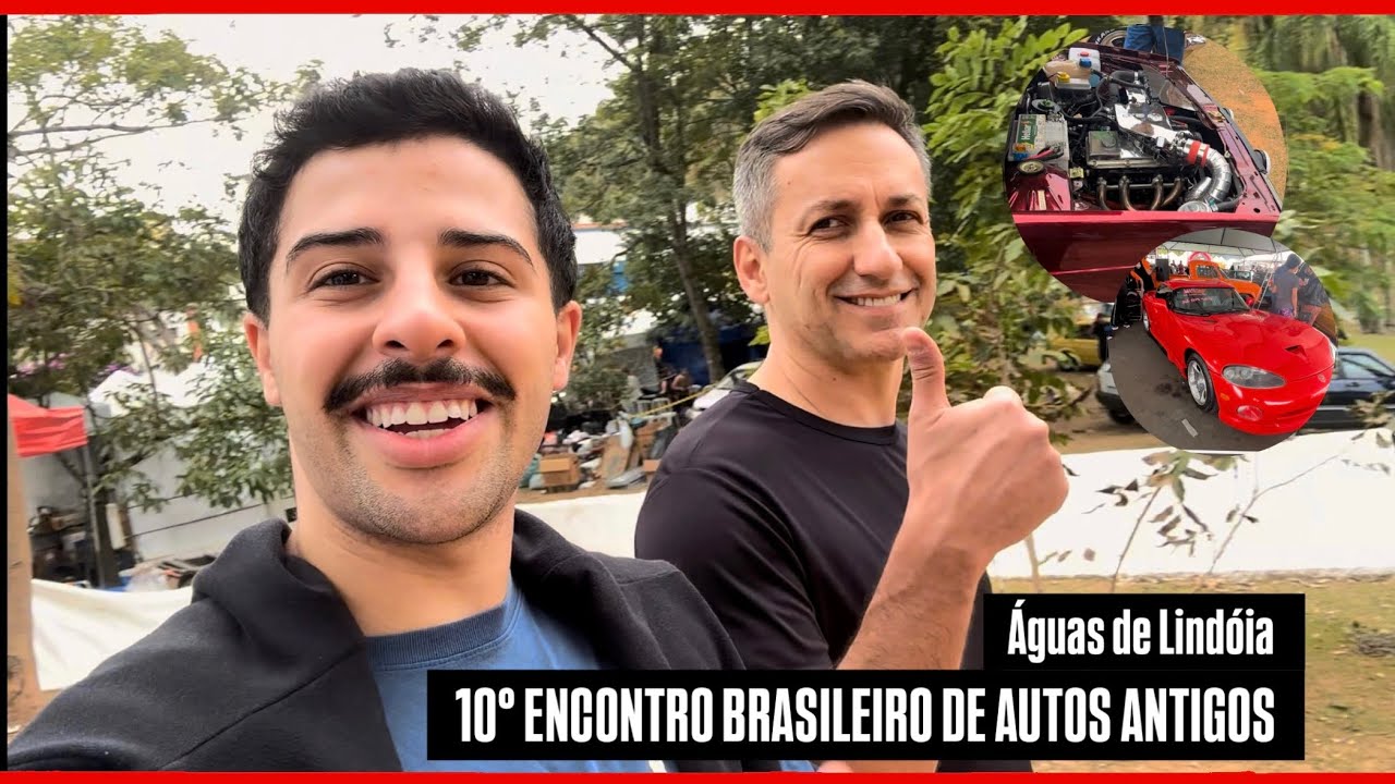 FUI COM MEU PAI NO 10° ENCONTRO BRASILEIRO DE AUTOS ANTIGOS (EBAA) me apaixonei numa caravan 😍