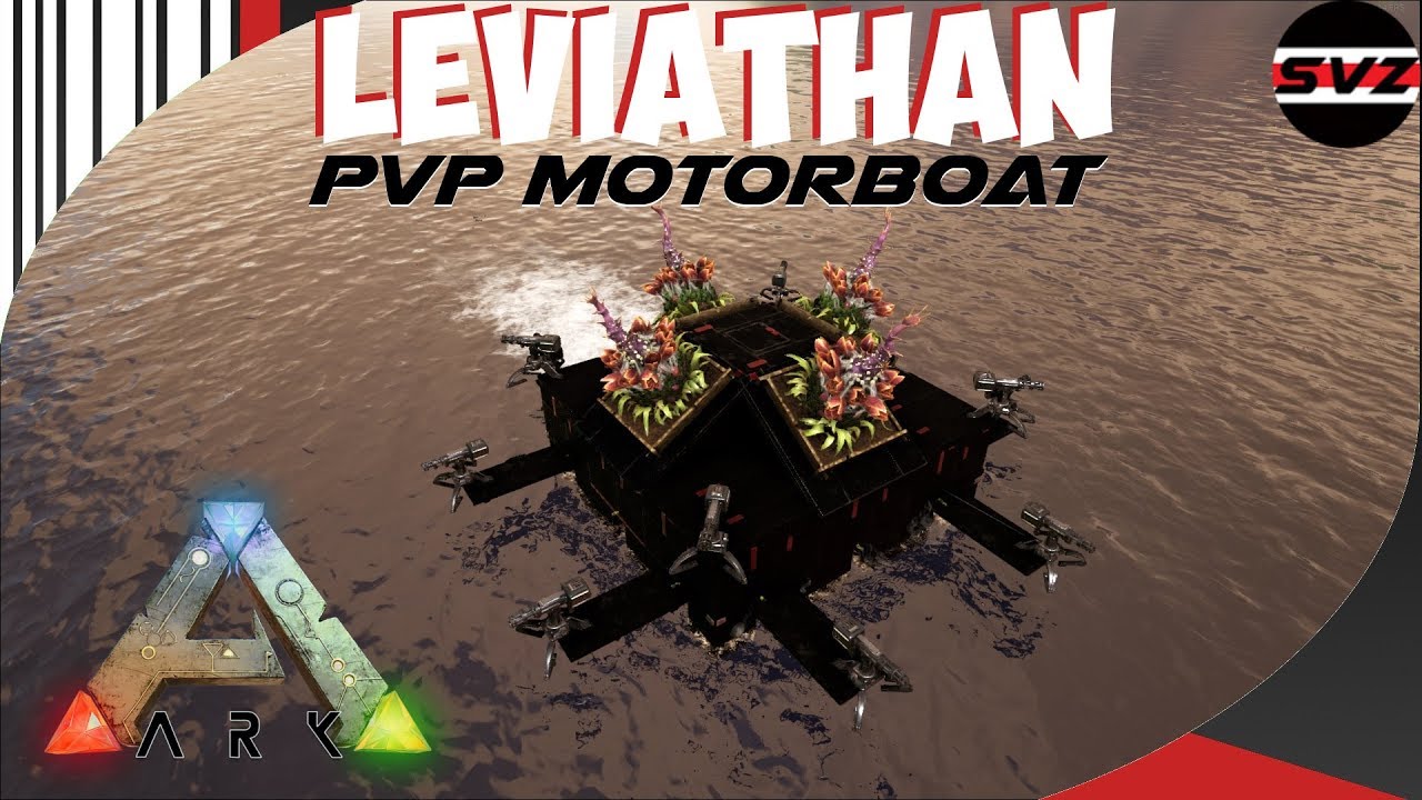 Leviathan | PvP Build | Awesome Raft Builds | ARK: Survival Evolved