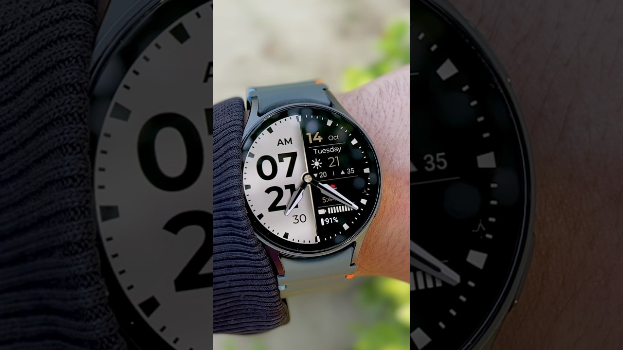 Galaxy Watch 7 &mdash; БЕСПЛАТНЫЕ циферблаты, которые сделают его новым!