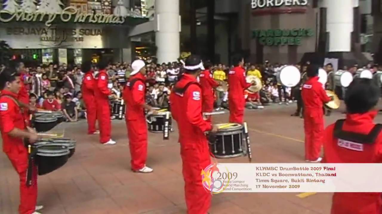 KLWMBC 2009 DrumBattle: KLDC vs Boonwattana Marching Band, Thailand