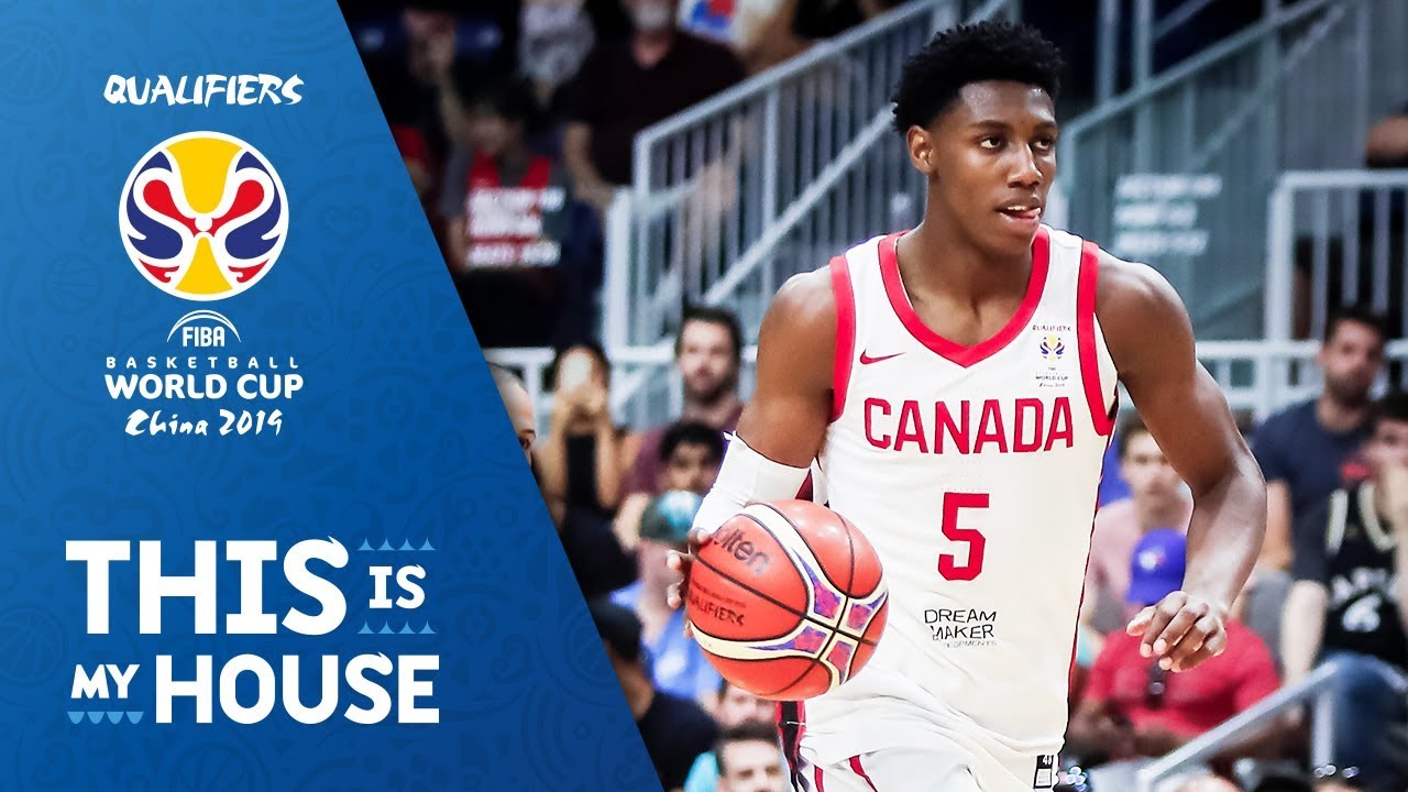 R.J. Barrett - Canada | Top Plays Rd.1 | FIBA Basketball World Cup 2019 Americas Qualifier