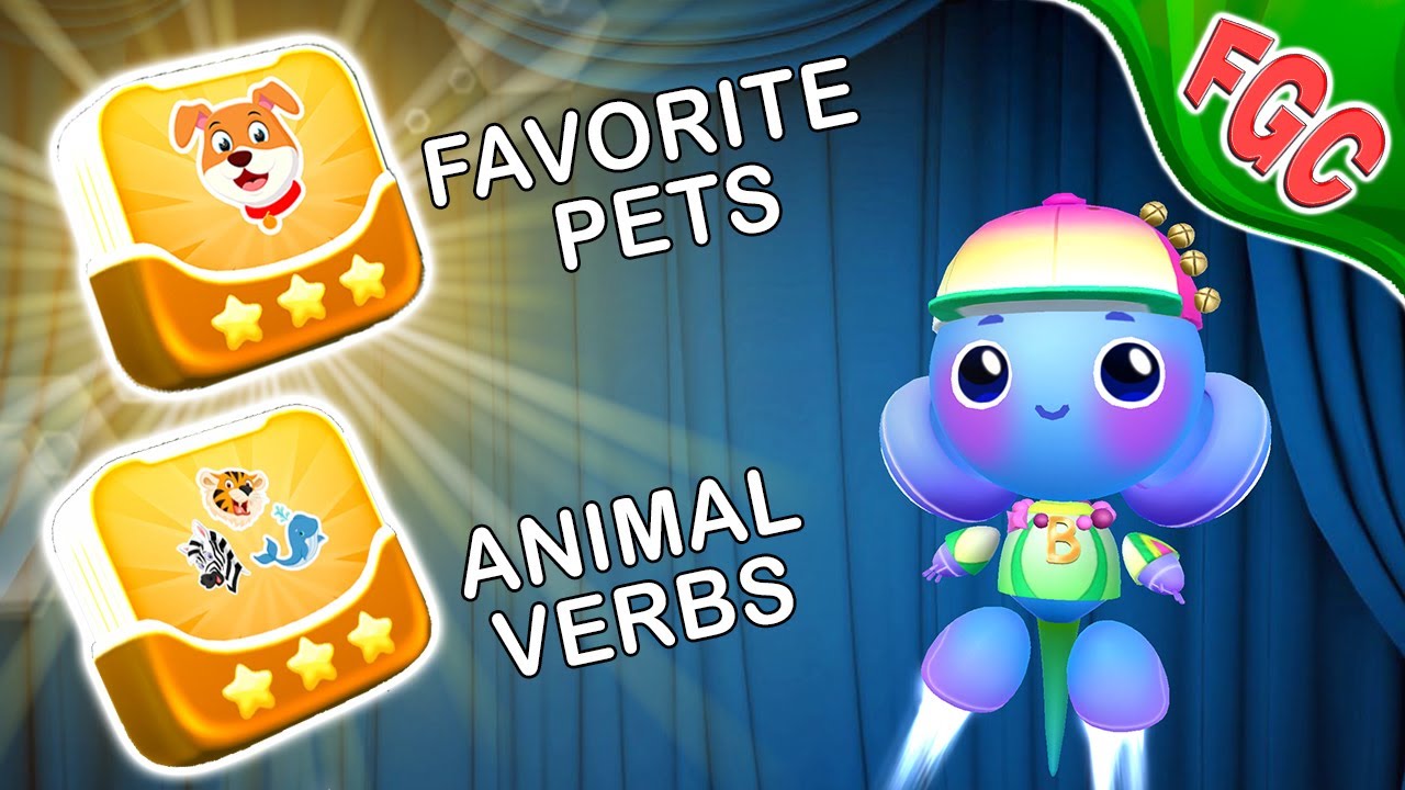FAVORITE PETS & ANIMAL VERBS /УРОК 1/ Изучаем с БАДДИ АНГЛИЙСКИЙ от FGC