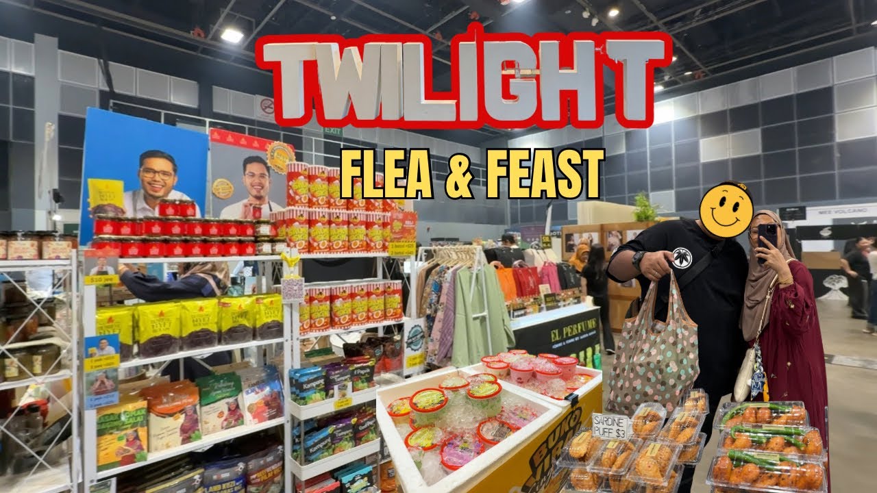 JALAN-JALAN DI BAZAR TWILIGHT FLEA & FEAST! 🇸🇬