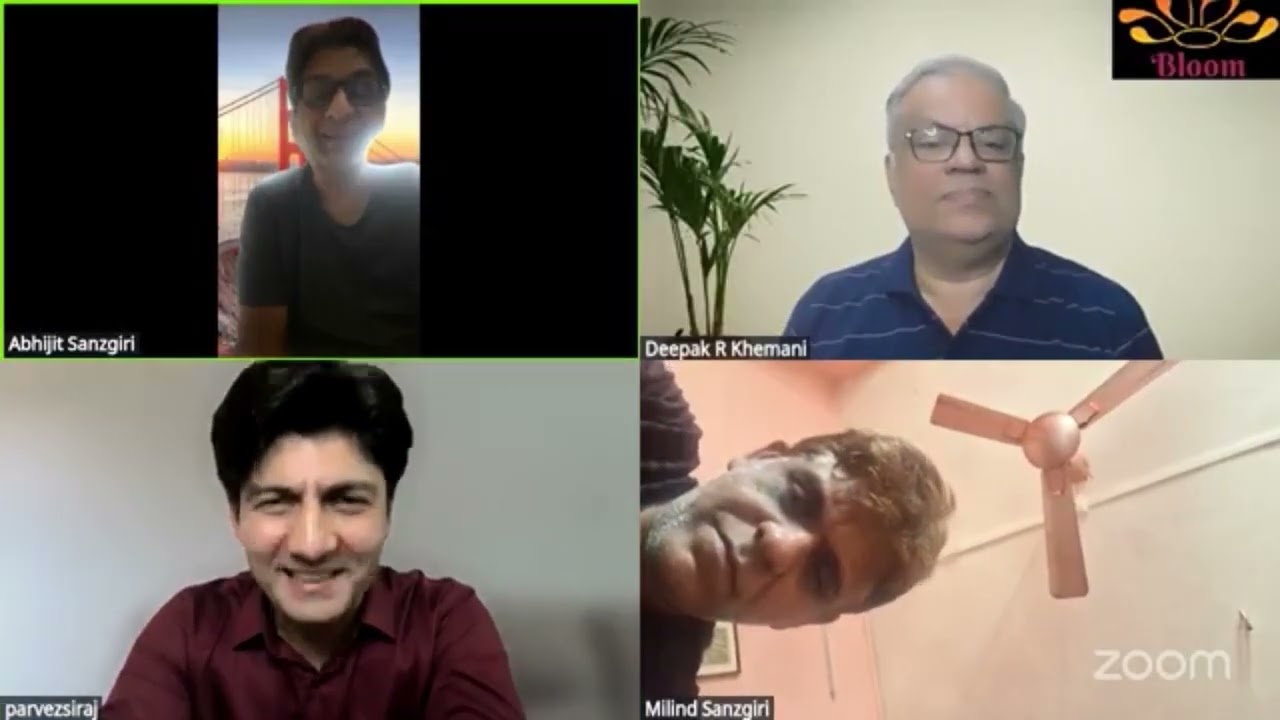 Sunday Bloom Talk with Mr. Parvez Siraj